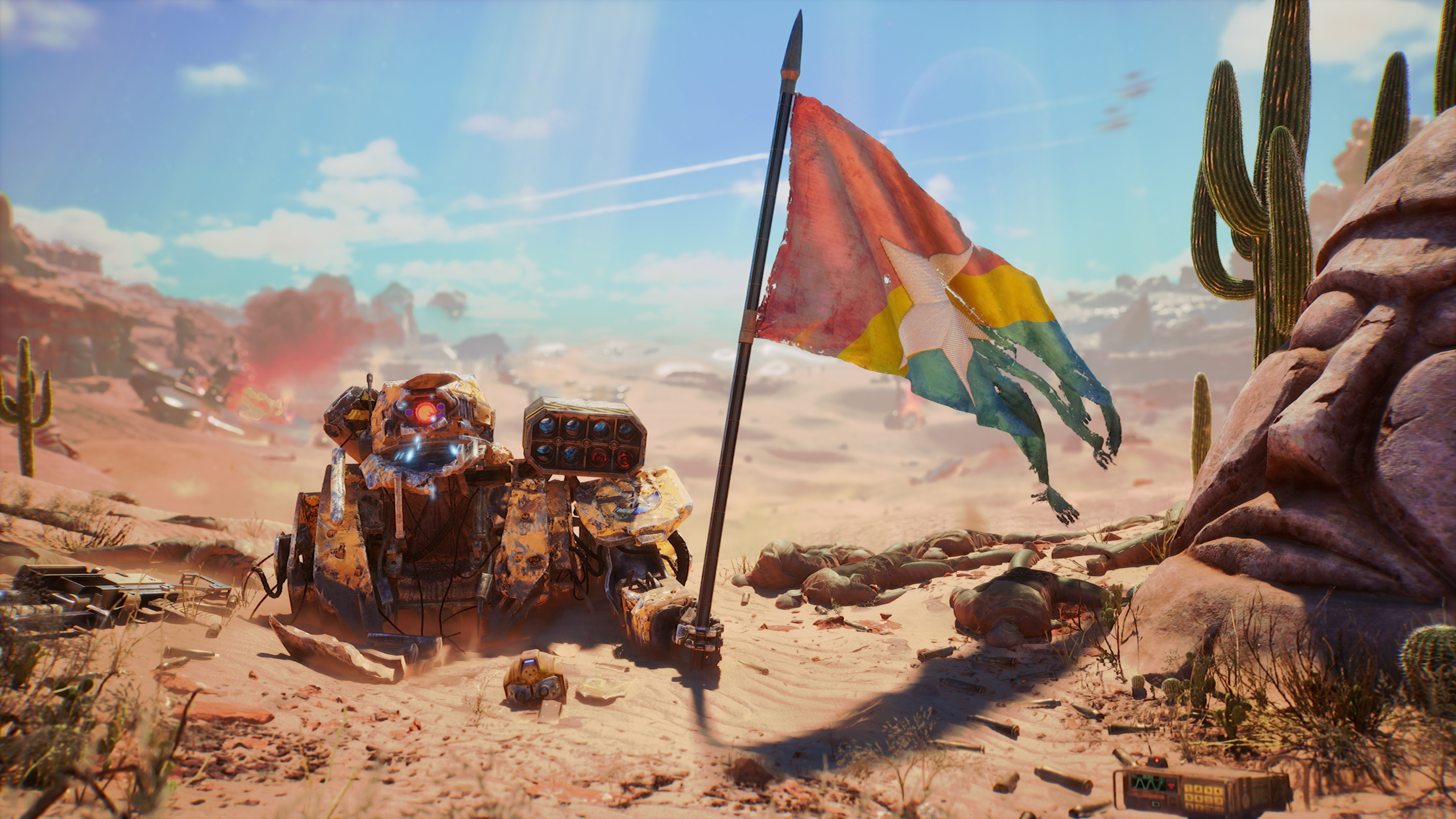 Heavy Gear III - Gear with Flag