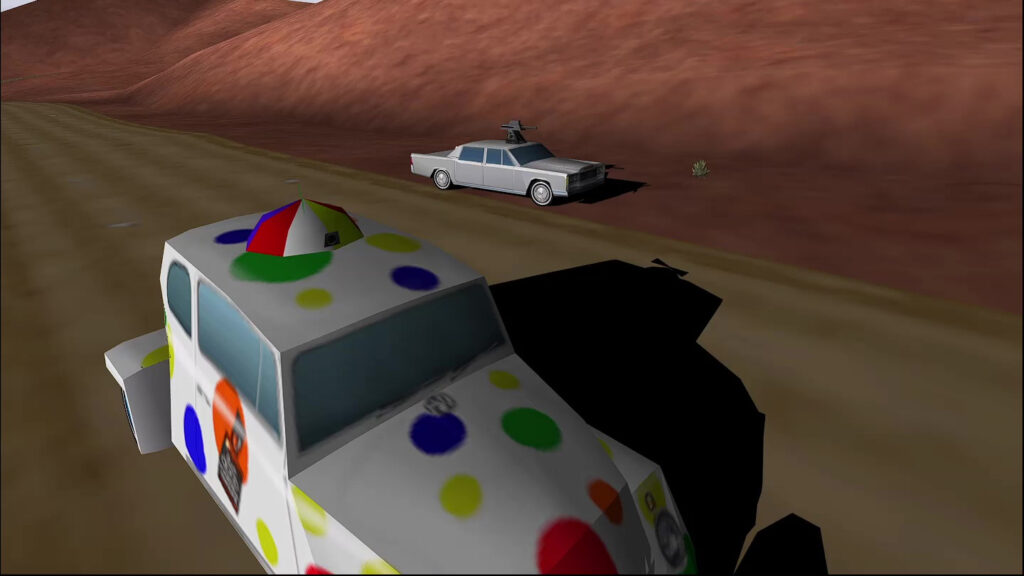 Interstate '76 Nitro Pack: Drink races Taurus